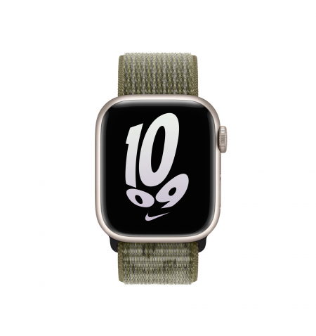 Apple Sport Loop Nike 41mm • Sequoia Pure Platinum