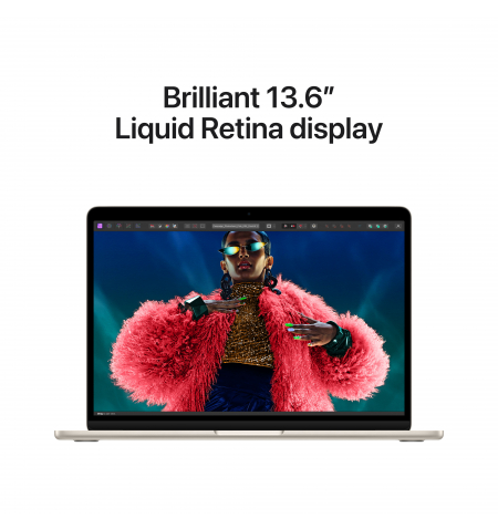 MacBook Air 13" M3 8C 8GB 512GBSSD GPU 10C FN • Starlight
