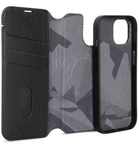 Decoded Detachable Wallet for iPhone 15 • Black
