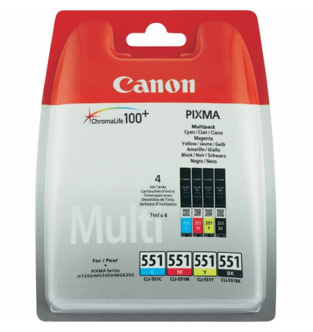 Canon Ink Cart CLI 551 • Multipack