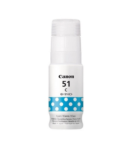 Canon Ink Refill Kit GI 51 • Cyan