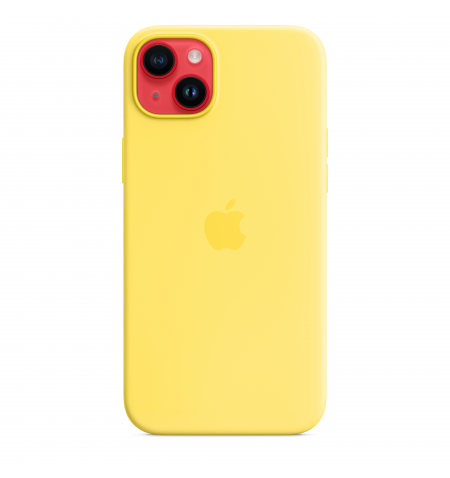 iPhone 14 Plus Silicone Case with MagSafe • Canary Yellow
