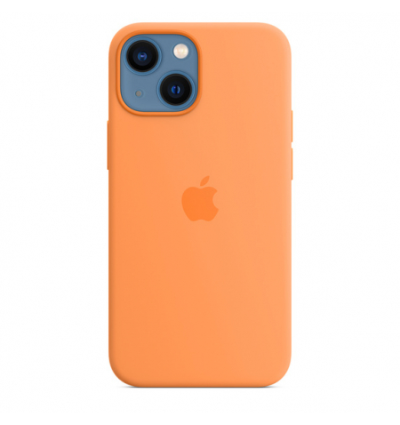 iPhone 13 mini Silicone Case with MagSafe • Marigold
