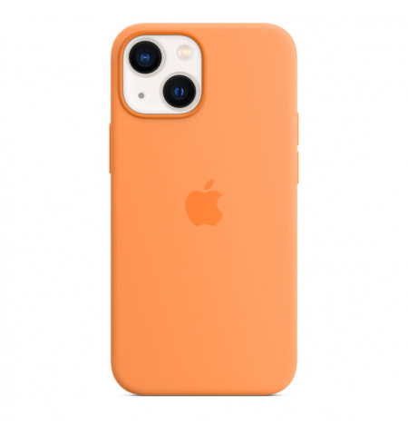 iPhone 13 mini Silicone Case with MagSafe • Marigold
