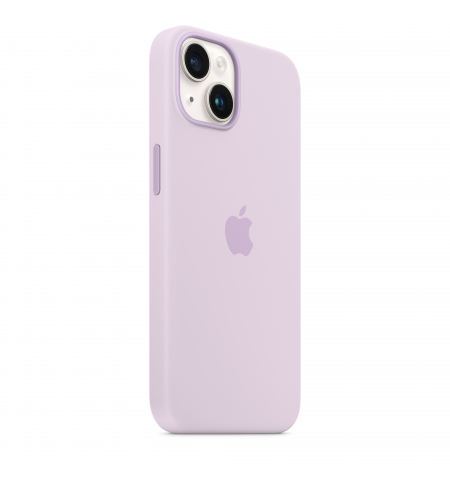 iPhone 14 Silicone Case with MagSafe • Lilac
