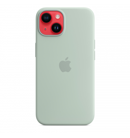 iPhone 14 Silicone Case with MagSafe • Succulent