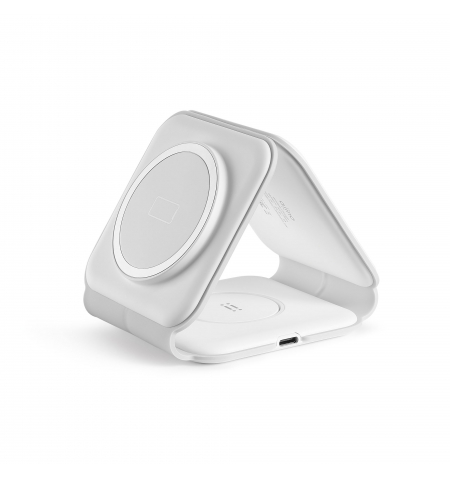 Aiino Charlie 3 in 1 wireless charger • white