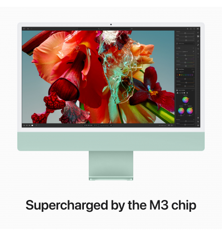 iMac 24" M3 8C 8GB 256GB GPU 10C Gbit FN Touch Num • Green