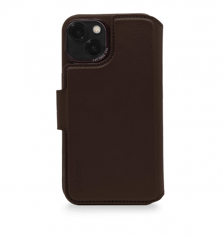 Decoded Detachable Wallet for iPhone 14 Plus • Brown
