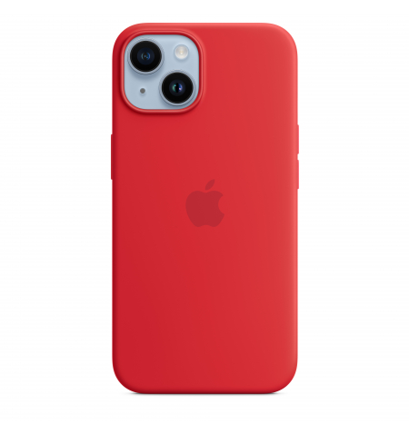 iPhone 14 Silicone Case with MagSafe •  PRODUCT RED