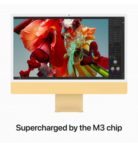 iMac 24" M3 8C 8GB 256GB GPU 10C Gbit SF Touch • Yellow