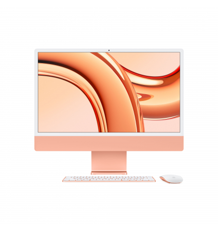 iMac 24" M3 8C 8GB 256GB GPU 10C Gbit SF Touch • Orange