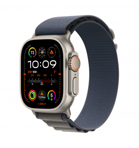 Apple Watch Ultra 2 • 49mm • Alpine Blue Loop • S