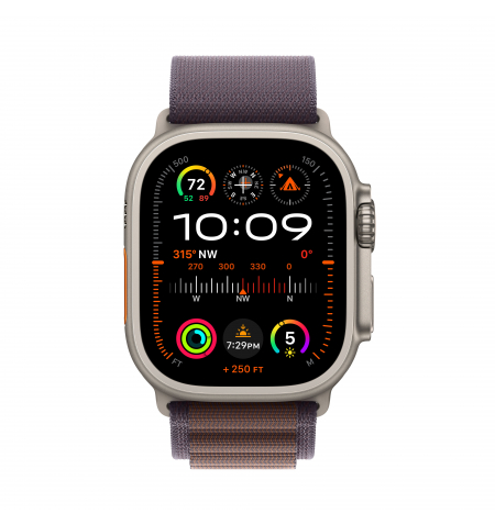 Apple Watch Ultra 2 • 49mm • Alpine Indigo Loop • S